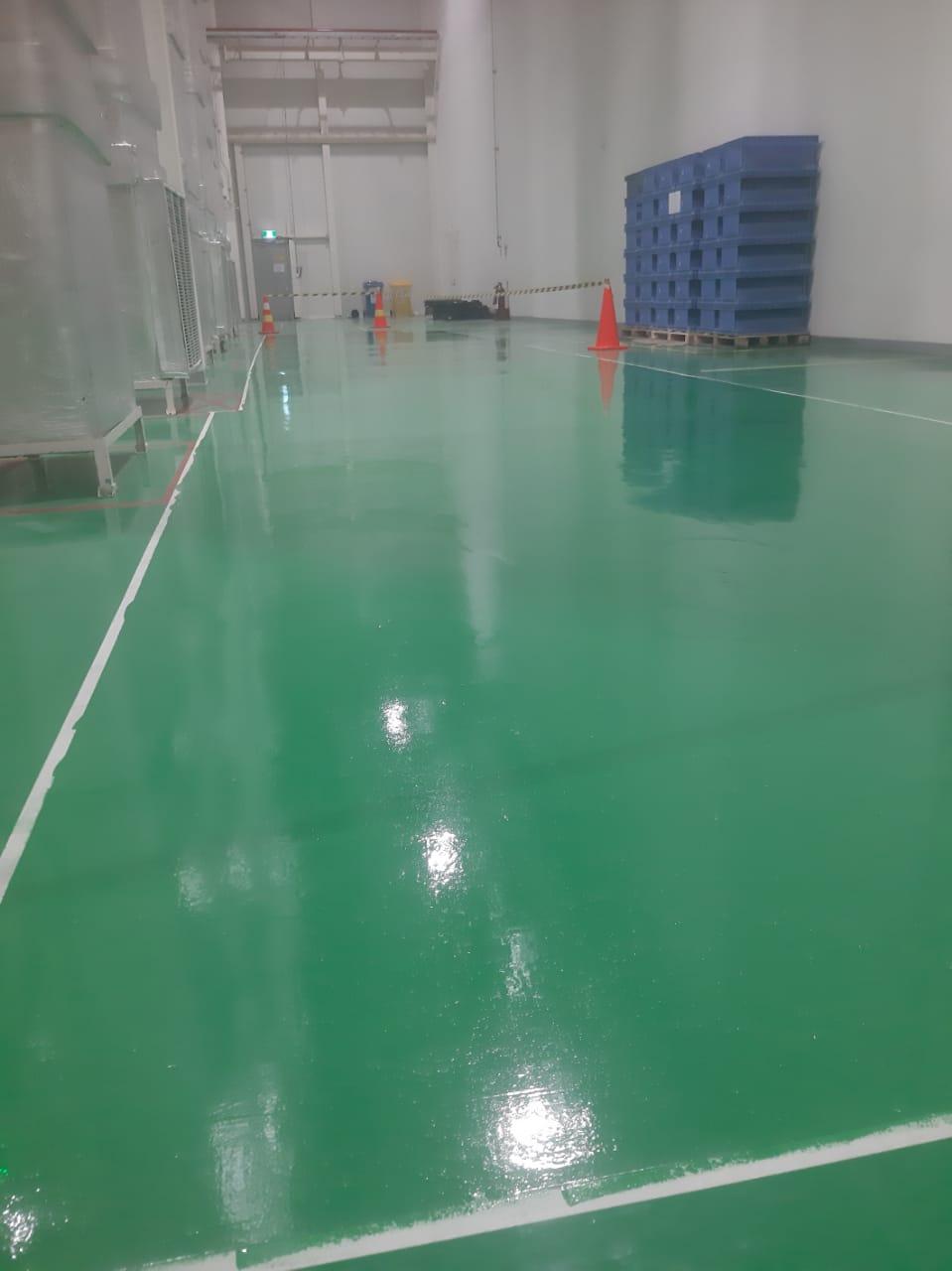 Dokumentasi proyek — Epoxy & lantai industri