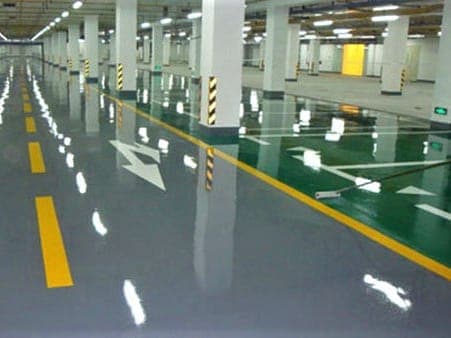 Contoh area pengaplikasian coating