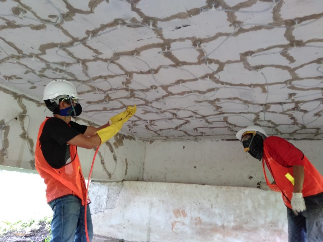 Dokumentasi proyek — Injection & perbaikan beton