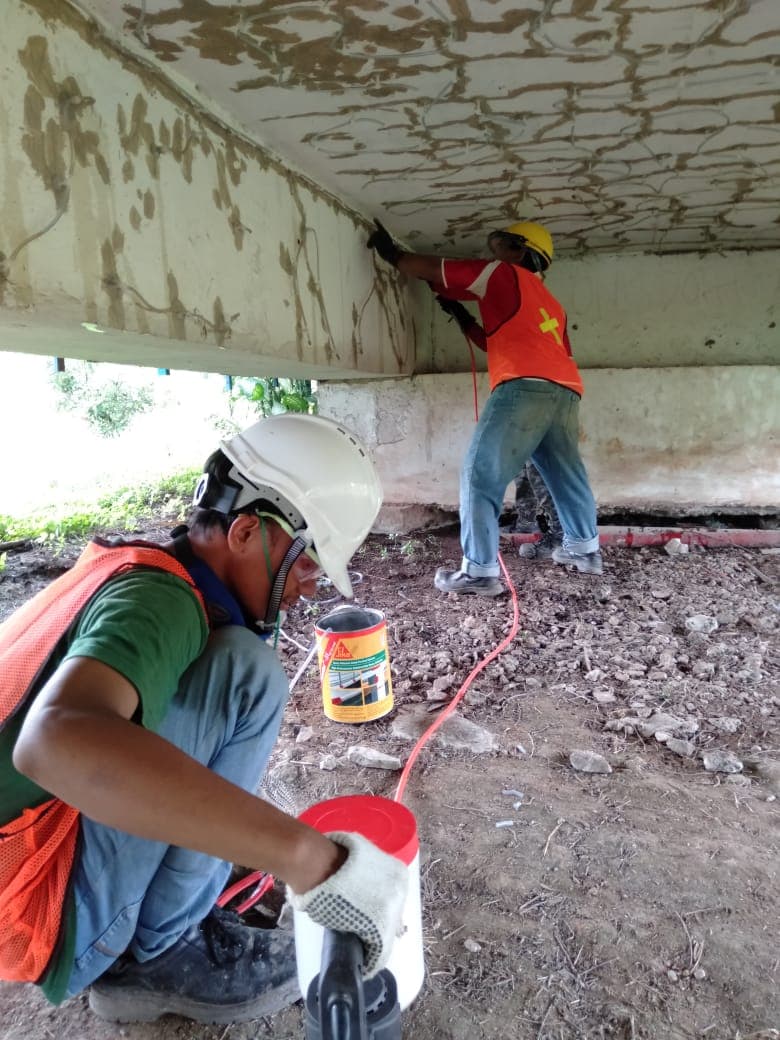 Dokumentasi proyek — Injection & perbaikan beton